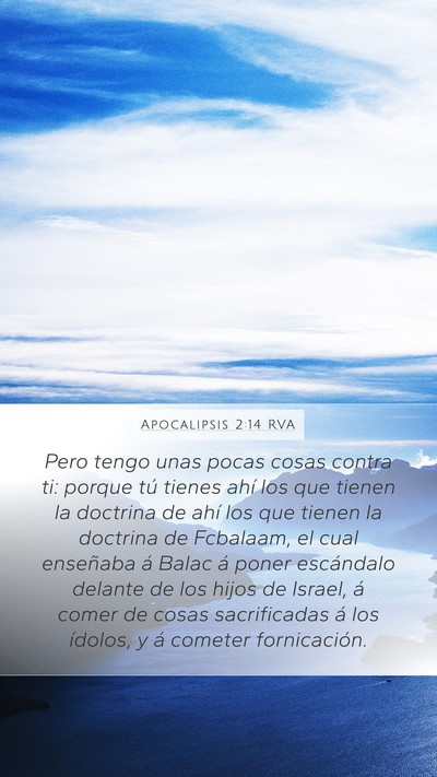 Apocalipsis 2:14 RVA Bible Verse Image