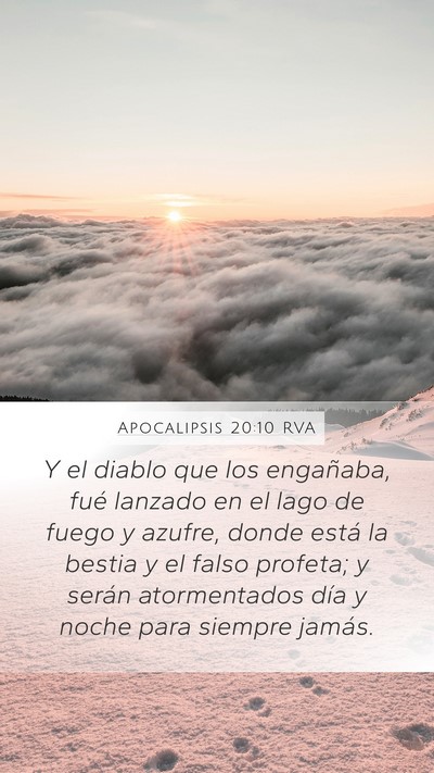 Apocalipsis 20:10 RVA Bible Verse Image
