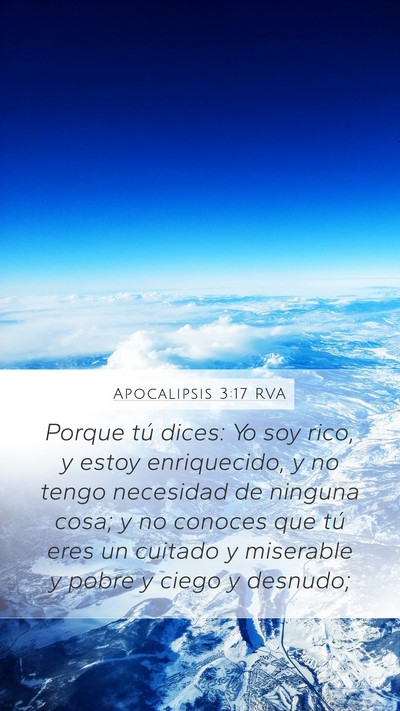 Apocalipsis 3:17 RVA Bible Verse Image