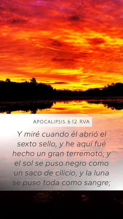Apocalipsis 6:12 RVA Bible Verse Image