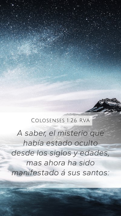 Colosenses 1:26 RVA Bible Verse Image