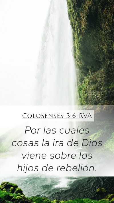 Colosenses 3:6 RVA Bible Verse Image