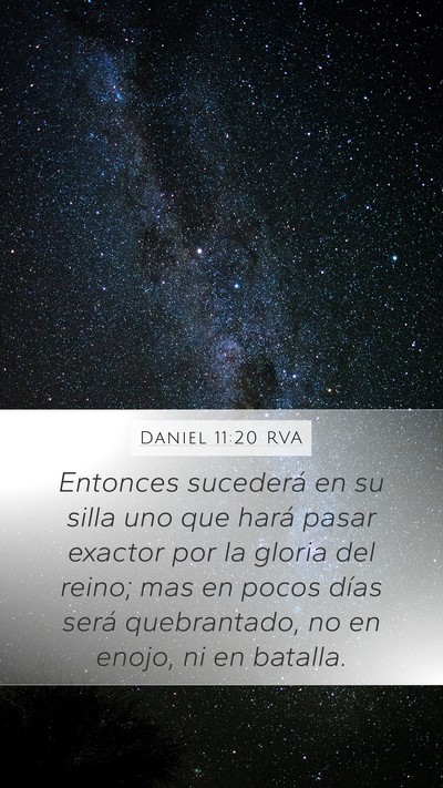 Daniel 11:20 RVA Bible Verse Image