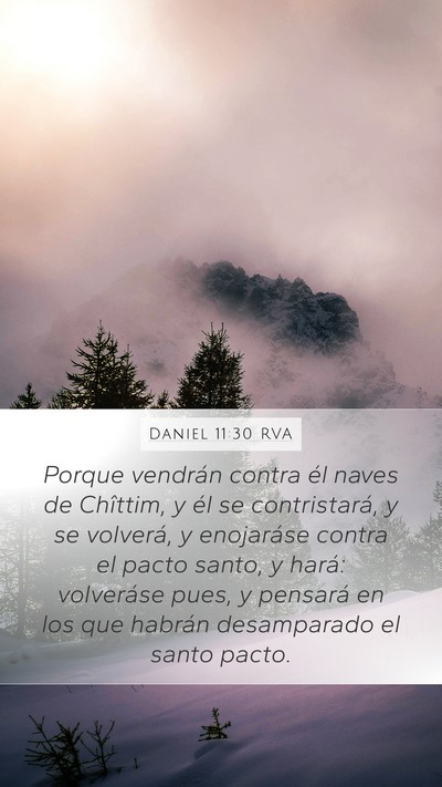 Daniel 11:30 RVA Bible Verse Image