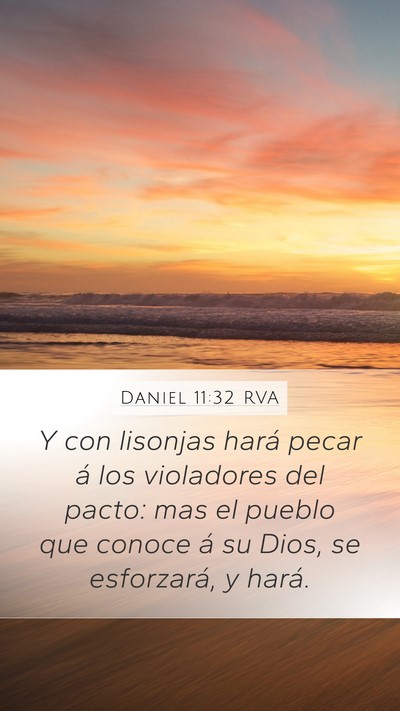 Daniel 11:32 RVA Bible Verse Image