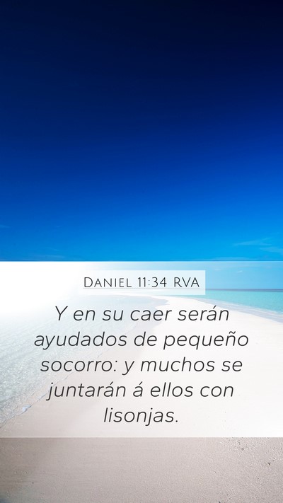 Daniel 11:34 RVA Bible Verse Image