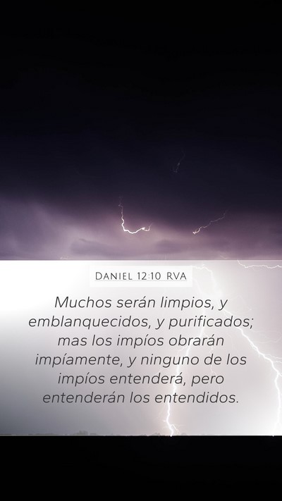 Daniel 12:10 RVA Bible Verse Image