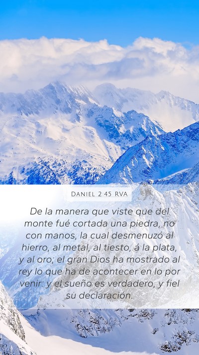 Daniel 2:45 RVA Bible Verse Image