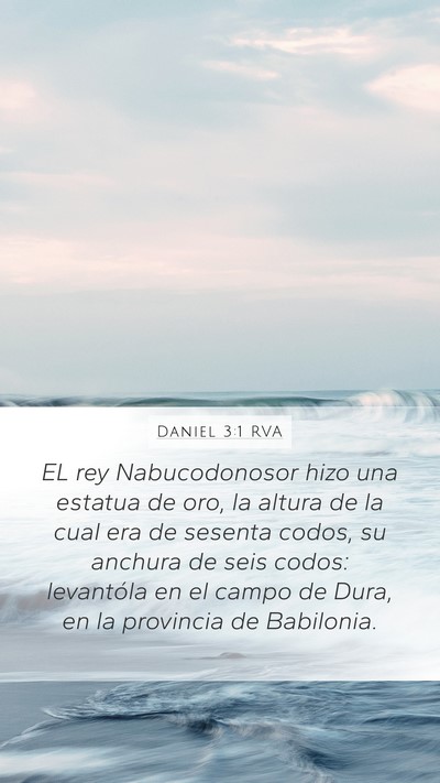 Daniel 3:1 RVA Bible Verse Image