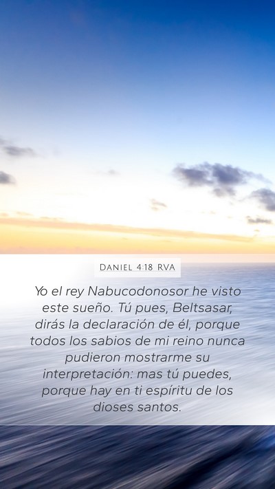 Daniel 4:18 RVA Bible Verse Image