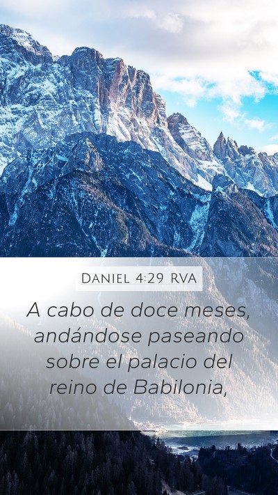 Daniel 4:29 RVA Bible Verse Image
