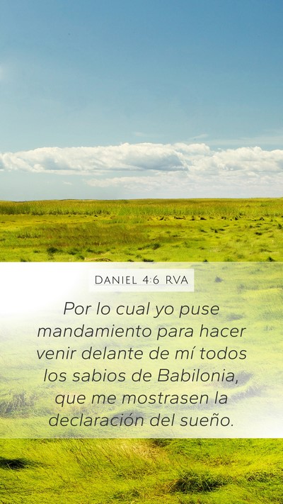 Daniel 4:6 RVA Bible Verse Image