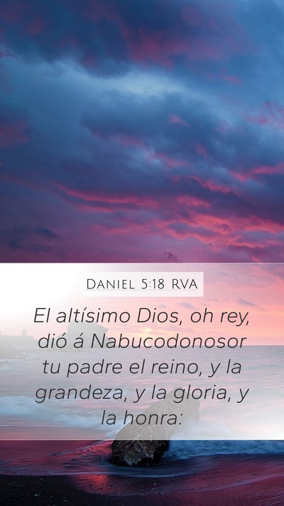 Daniel 5:18 RVA Bible Verse Image