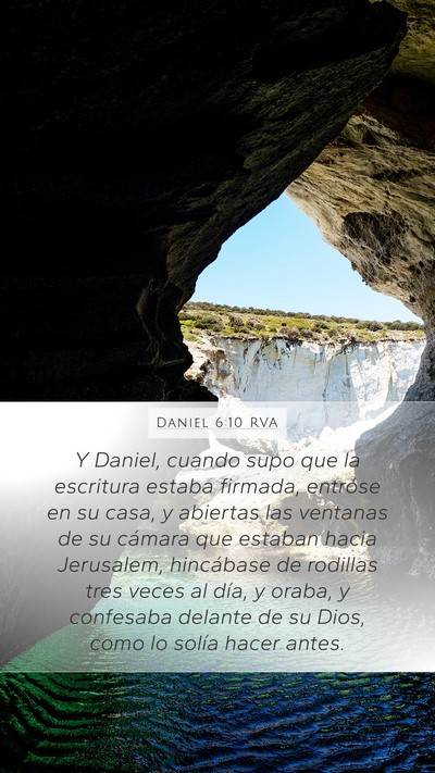 Daniel 6:10 RVA Bible Verse Image