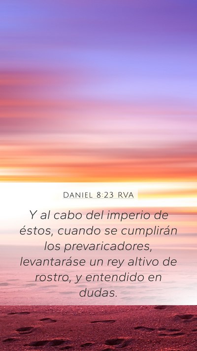 Daniel 8:23 RVA Bible Verse Image