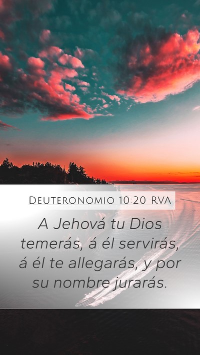 Deuteronomio 10:20 RVA Bible Verse Image