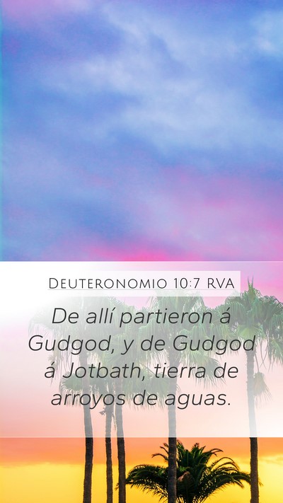 Deuteronomio 10:7 RVA Bible Verse Image