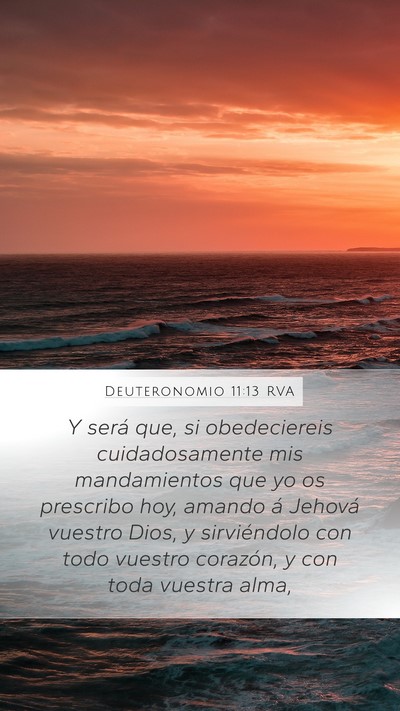 Deuteronomio 11:13 RVA Bible Verse Image