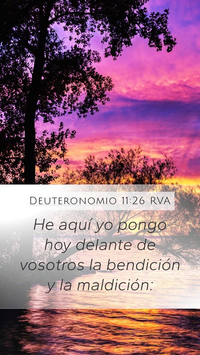 Deuteronomio 11:26 RVA Bible Verse Image