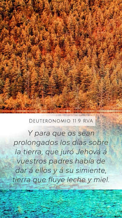 Deuteronomio 11:9 RVA Bible Verse Image
