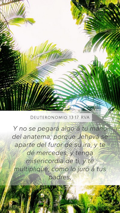 Deuteronomio 13:17 RVA Bible Verse Image