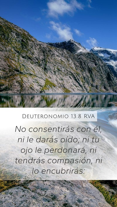 Deuteronomio 13:8 RVA Bible Verse Image