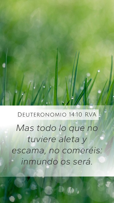 Deuteronomio 14:10 RVA Bible Verse Image