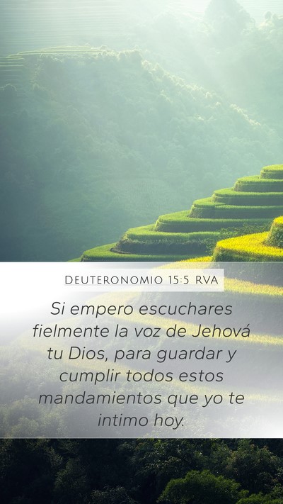 Deuteronomio 15:5 RVA Bible Verse Image