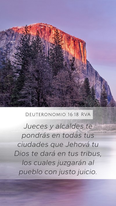 Deuteronomio 16:18 RVA Bible Verse Image