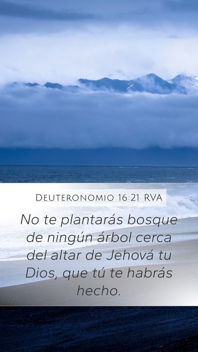 Deuteronomio 16:21 RVA Bible Verse Image