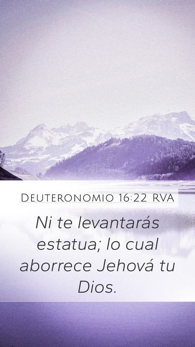 Deuteronomio 16:22 RVA Bible Verse Image