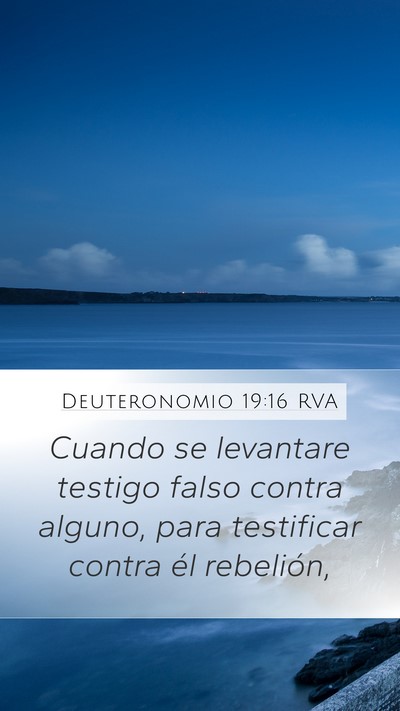 Deuteronomio 19:16 RVA Bible Verse Image