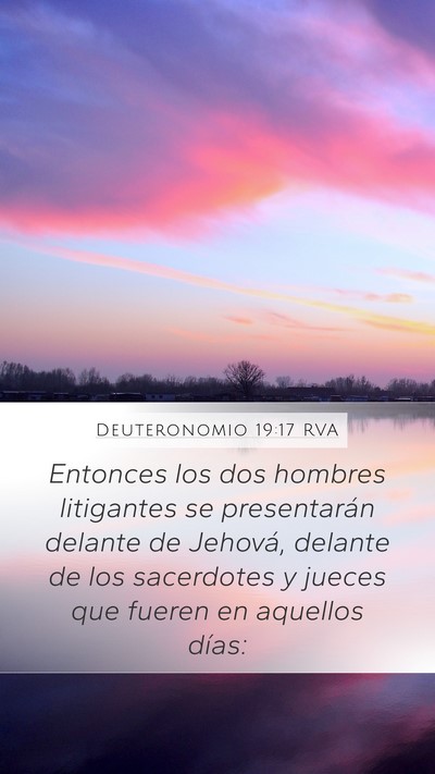 Deuteronomio 19:17 RVA Bible Verse Image