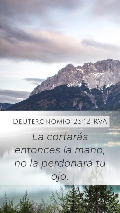 Deuteronomio 25:12 RVA Bible Verse Image