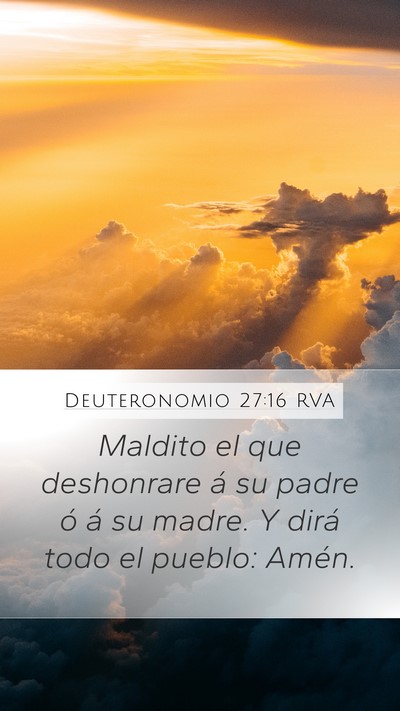 Deuteronomio 27:16 RVA Bible Verse Image