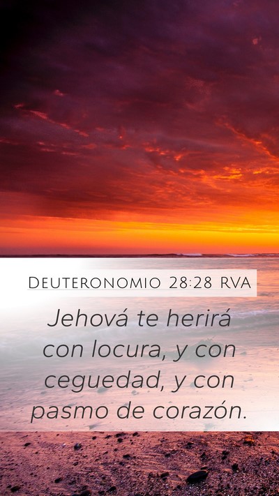 Deuteronomio 28:28 RVA Bible Verse Image