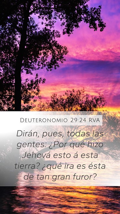 Deuteronomio 29:24 RVA Bible Verse Image