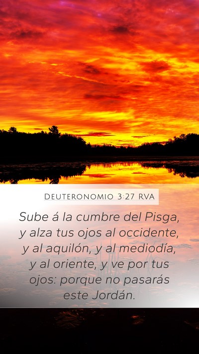 Deuteronomio 3:27 RVA Bible Verse Image