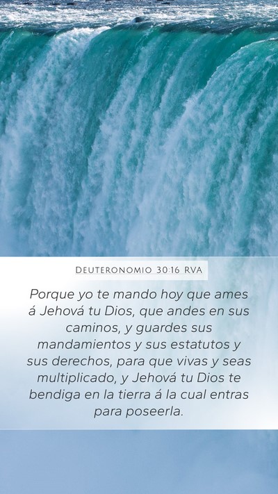 Deuteronomio 30:16 RVA Bible Verse Image