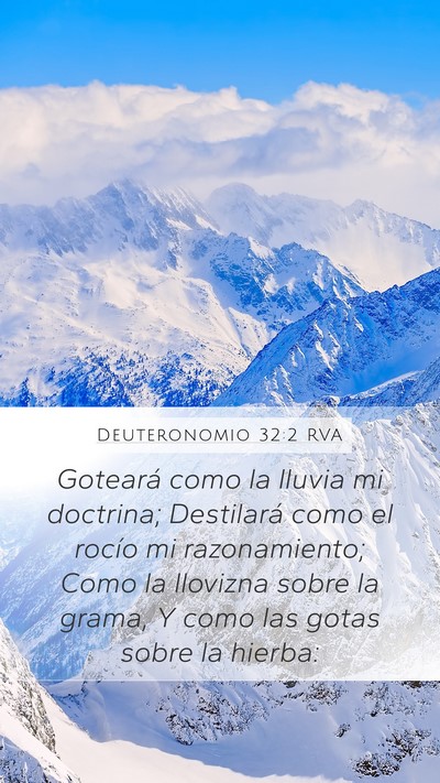 Deuteronomio 32:2 RVA Bible Verse Image