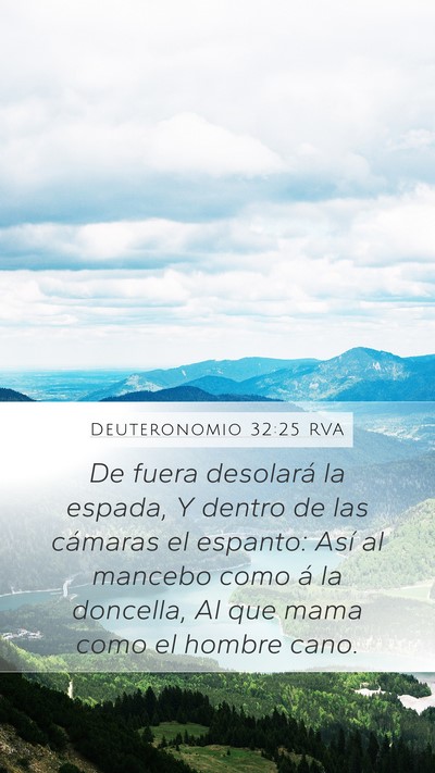 Deuteronomio 32:25 RVA Bible Verse Image