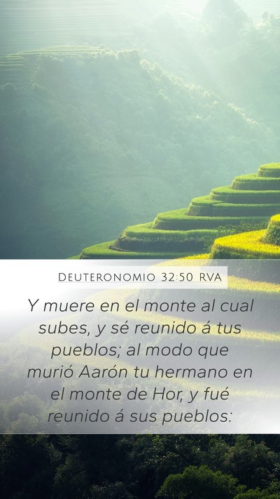Deuteronomio 32:50 RVA Bible Verse Image
