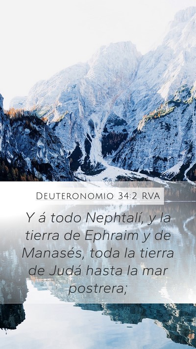 Deuteronomio 34:2 RVA Bible Verse Image