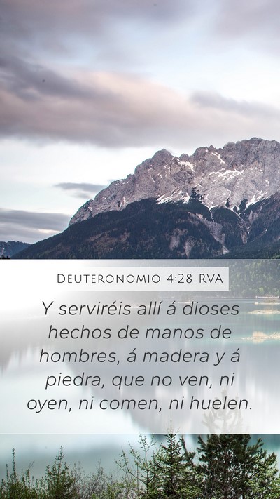 Deuteronomio 4:28 RVA Bible Verse Image
