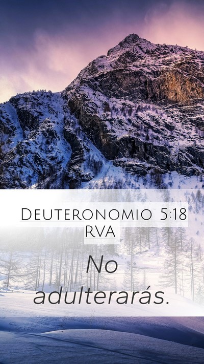 Deuteronomio 5:18 RVA Bible Verse Image