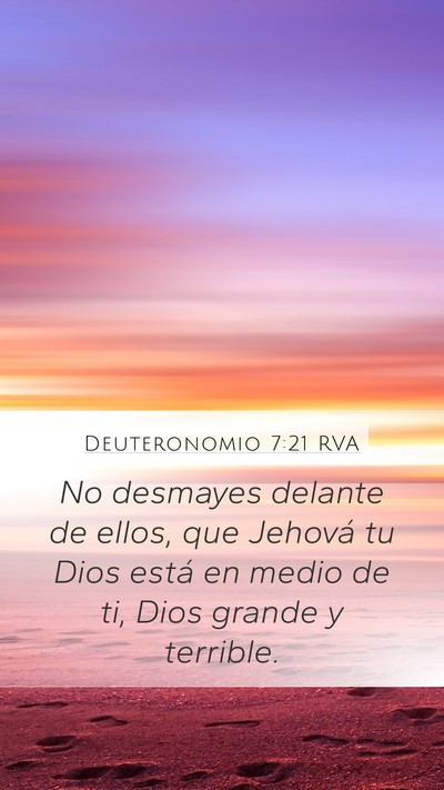 Deuteronomio 7:21 RVA Bible Verse Image