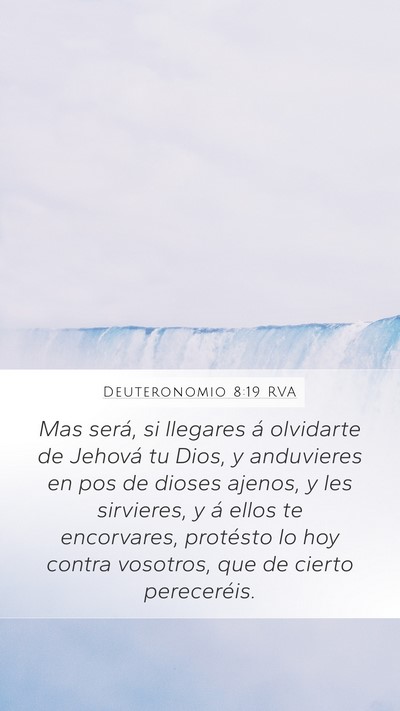 Deuteronomio 8:19 RVA Bible Verse Image