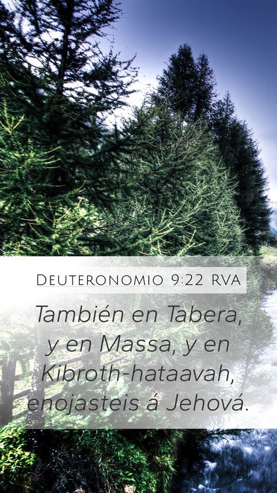 Deuteronomio 9:22 RVA Bible Verse Image