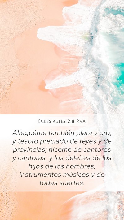 Eclesiastés 2:8 RVA Bible Verse Image