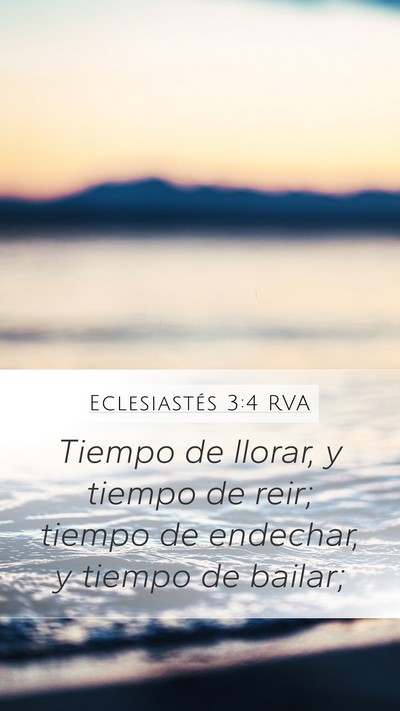 Eclesiastés 3:4 RVA Bible Verse Image